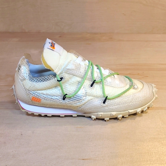 nike waffle racers off white